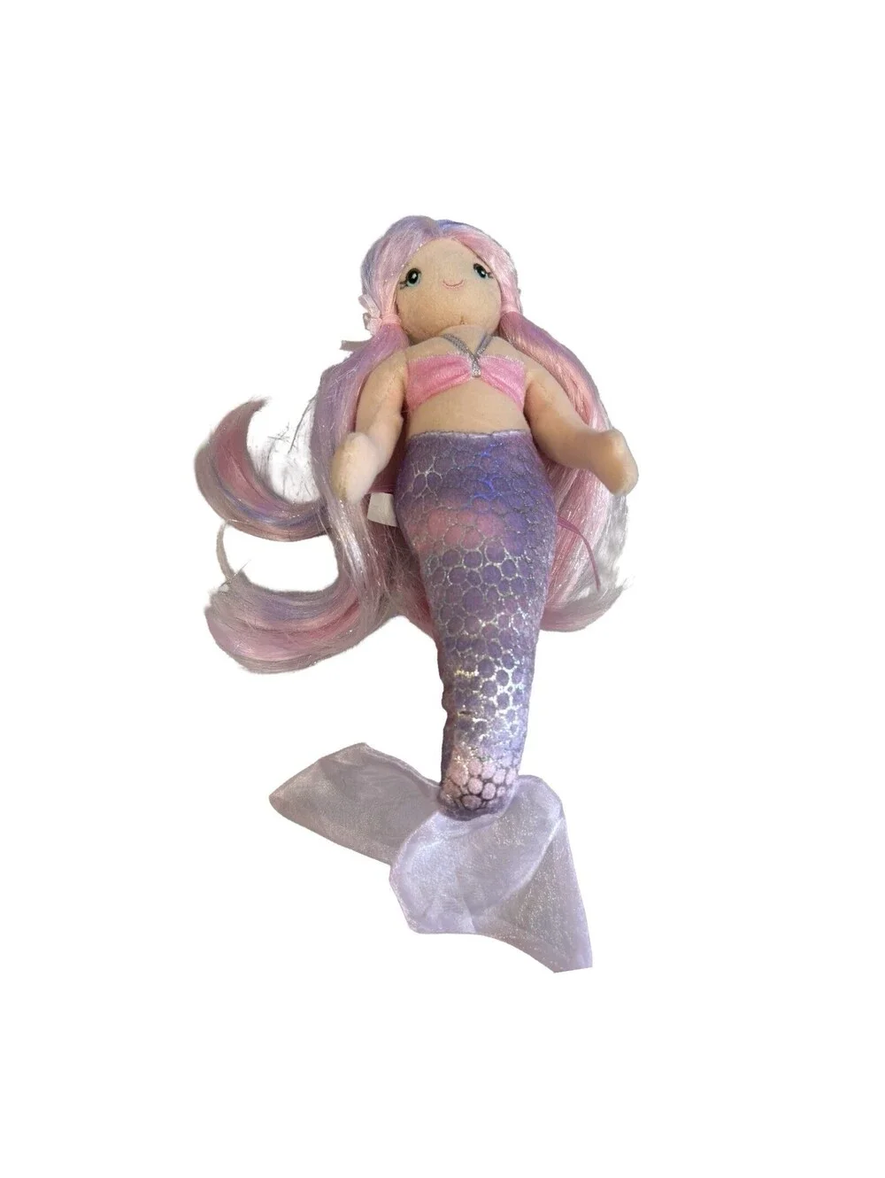 Douglas Cuddle Toys Plush Mermaid Pink 11